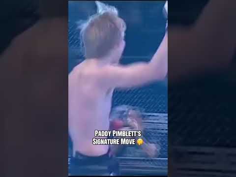 Paddy Pimblett’s First Flying Triangle 👏