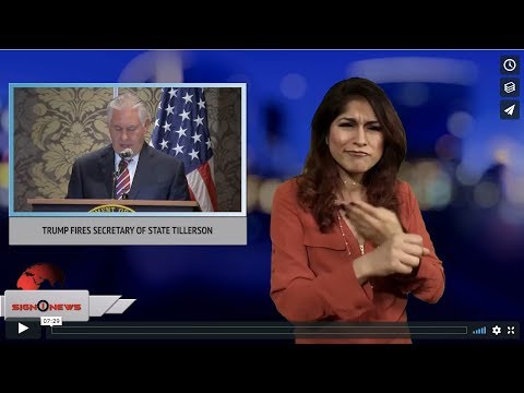 Sign1News 3.13.18 - News for the deaf community powered by CNN in American Sign Language (ASL).