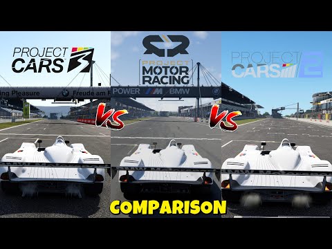 Is Project Motor Racing Worse Than Project CARS 3 & Project CARS 2? | PMR vs PC3 vs PC2 | COMPARISON