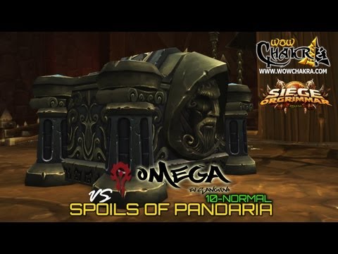 Omega vs Spoils of Pandaria 10 Normal - Siege of Orgrimmar Patch 5.4