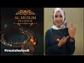AL MUSLIM PLATINUM AL ASWAD LUXIMA KALUNG TASBIH TERAPI KESEHATAN