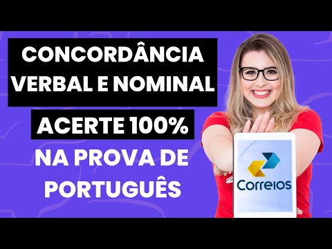 CONCORDÂNCIA VERBAL E NOMINAL (Gramática para Concursos) - Professora Pamba