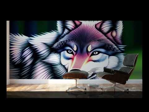 Home Decor Art. Wolf. Made with love.#wallartdecor#homedecor#interiordesign#wolfart#abstract