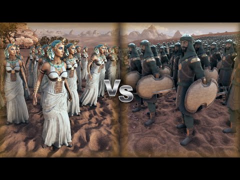 50 Сleopatra vs 200.000 Persian wariors & 10.000 Roman archers | UEBS 2