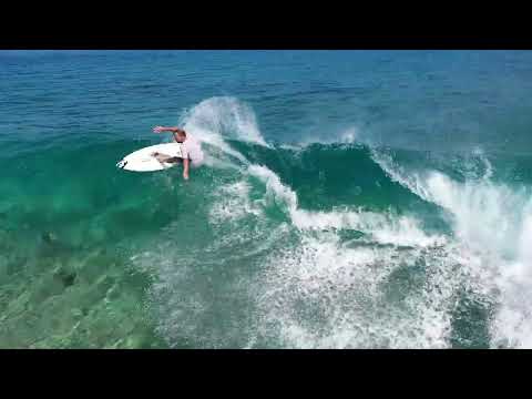 Taj Burrow, surfing Kasabu at Niyama Private Islands Maldives