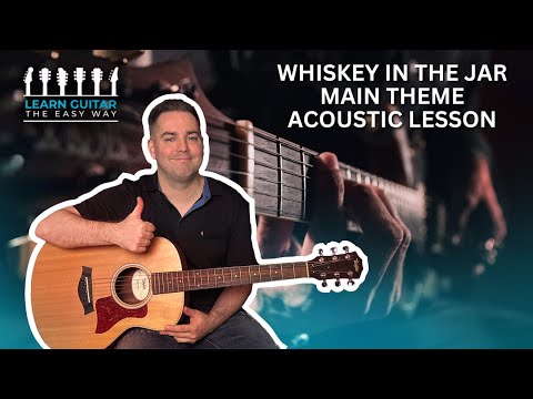 Whiskey in the Jar - Acoustic Lead Guitar Lesson with Tabs