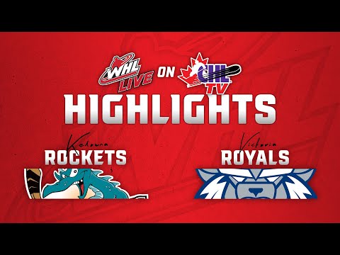 Kelowna Rockets at Victoria Royals 02/04 | WHL Highlights 2024-25