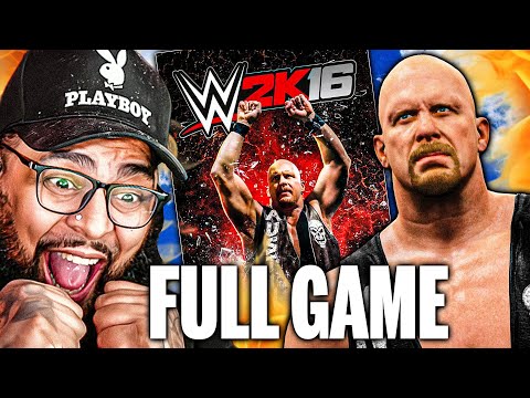 I Played The Best WWE Showcase Mode Ever Made | WWE 2k16 Austin 3:16 Showcase Full Game