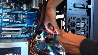 Install SSD into PC without a mounting bracket or tray the easy and simple way