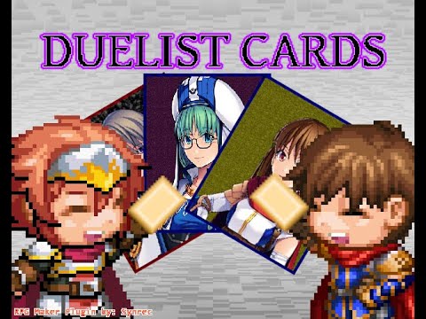 RPG Maker MV/MZ: Duelist Cards by Synrec