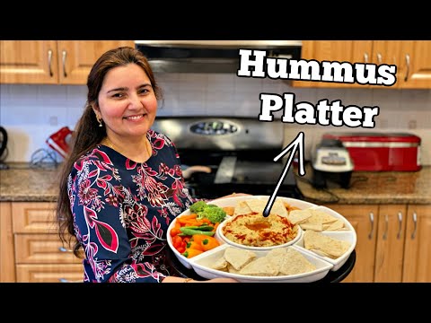 Hummus And Pita Recipe *URDU/HINDI*