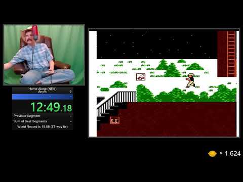 Home Alone NES "speedrun" in 19:58 by Arcus
