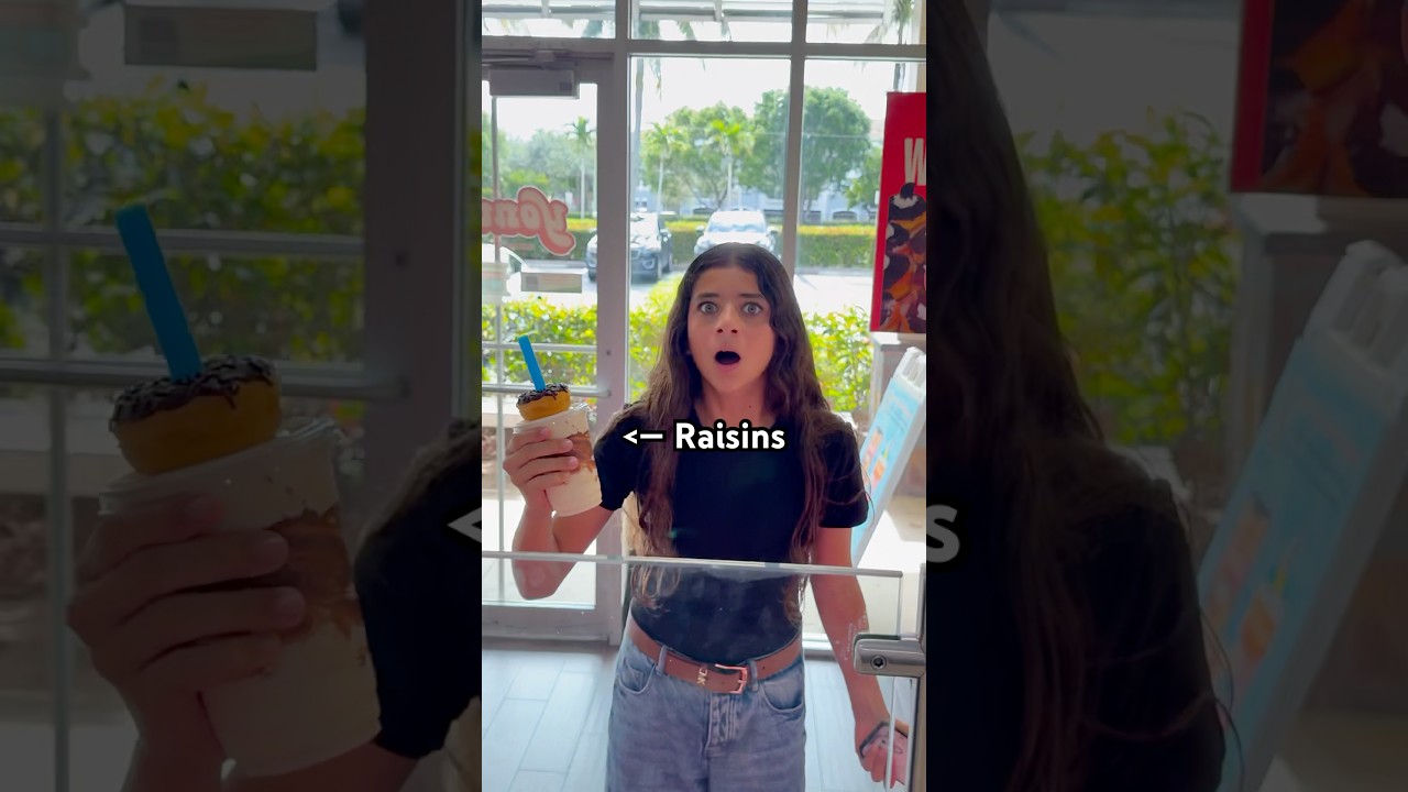 Pranking Sister With RAISIN Milkshake @YoMariah