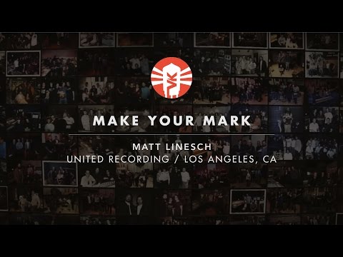 Make Your Mark With Matt Linesch Of United Recording