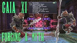 FFXI: GaiaXI; Collecting and testing my Mythic Polearm! #ffxi #ff11 #finalfantasy 