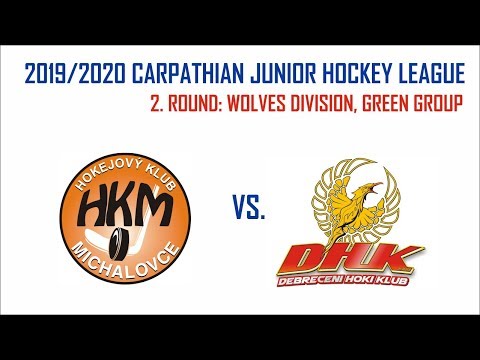 2019/2020 CJHL U14 2. ROUND: HK Mládež Michalovce - Debreceni Hoki Klub