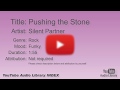 Pushing The Stone Silent Partner Rock Funky YouTube Audio Library BGM