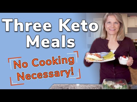 Keto Without Cooking - A Full Day of Eating Keto