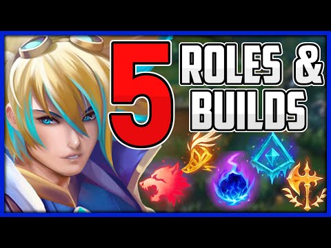 I Tested Ezreal in ALL 5 Roles | 5 Builds Items & Runes | Top Jg Mid ADC & Support S11