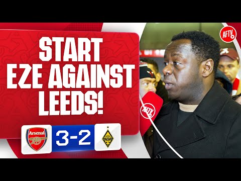 Start Eze Against Leeds! (Jason) | Arsenal 3-2 FC Kairat