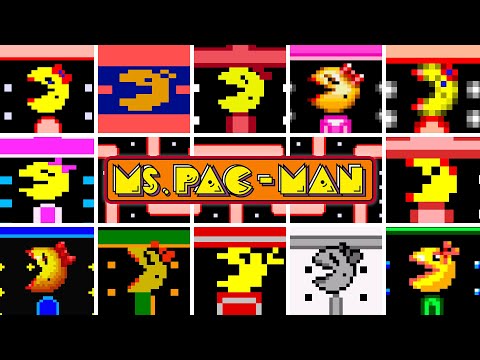 Ms. Pac-Man | Versions Comparison | Arcade, Atari consoles, VIC-20, C64, MS-DOS, Spectrum and more
