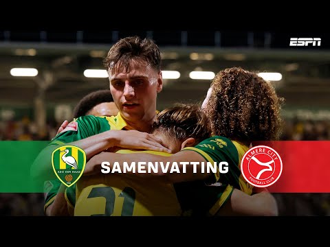 🇦🇺 PEUPION met ZEER BEHENDIG DOELPUNT 🥅 | Samenvatting ADO Den Haag - Almere City