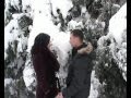 Зима и влюблённые в Болграде 