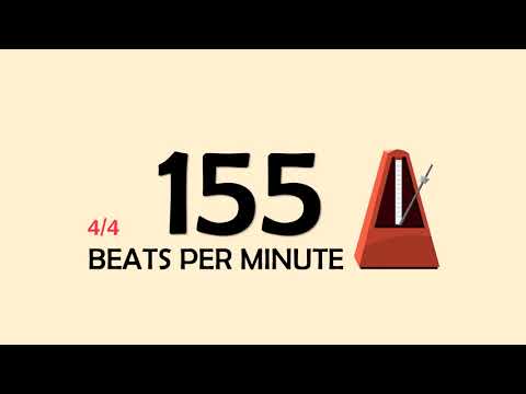 155 BPM 4/4 Metronome