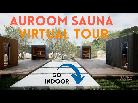 Auroom Sauna Virtual Tour with Sauna Marketplace