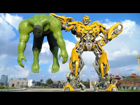 Transformers: Bumblebee vs Hulk Final Fight | Epic Crossover Battle [HD]