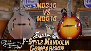 Video thumbnail for Eastman MD315 vs MD515 | Which Is Right For You? | Mandolin Comparison by The Acoustic Shoppe