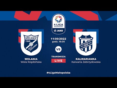 LIVE: Wolania Wola Rzędzińska - Kalwarianka Kalwaria Zebrzydowska