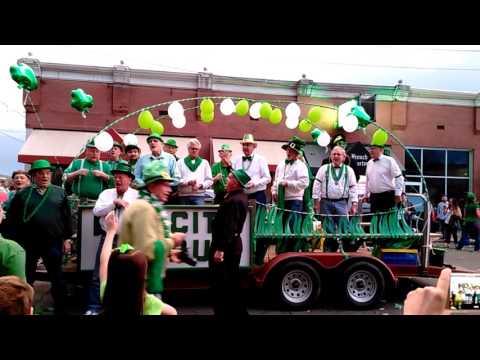 St. Patrick's Day of last year 2016. These guys can sing