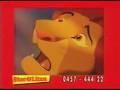 Stor Liten Disney Reklam 90 Tal VHS