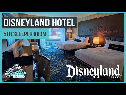 Disneyland's Hotel Rom Tour Walkthrough | 5th Sleeper Room | Disneyland Hotel