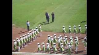 preview picture of video 'waterloo secondary sports day 2013 1st march past winner'