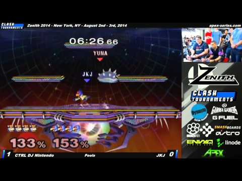 Zenith 2014 - CTRL DJ Nintendo vs JKJ - SSBM