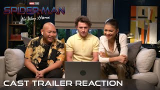 SPIDER-MAN: NO WAY HOME - Cast Trailer Reaction