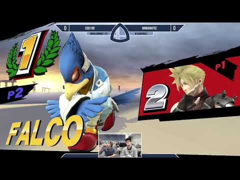 Sm4sh@Mines 123 - SSB100 (Cloud, Olimar) Vs. OOManatee (Falco) - Winners Semifinals