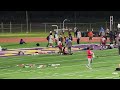 Absolute Chaos In The 3 5A Boys 200m Dash