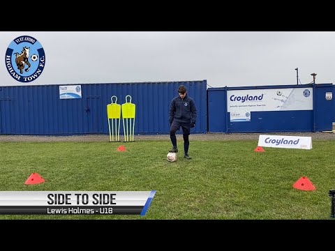 Higham Town F.C. Football Skills (Virtual Training) Lesson 01