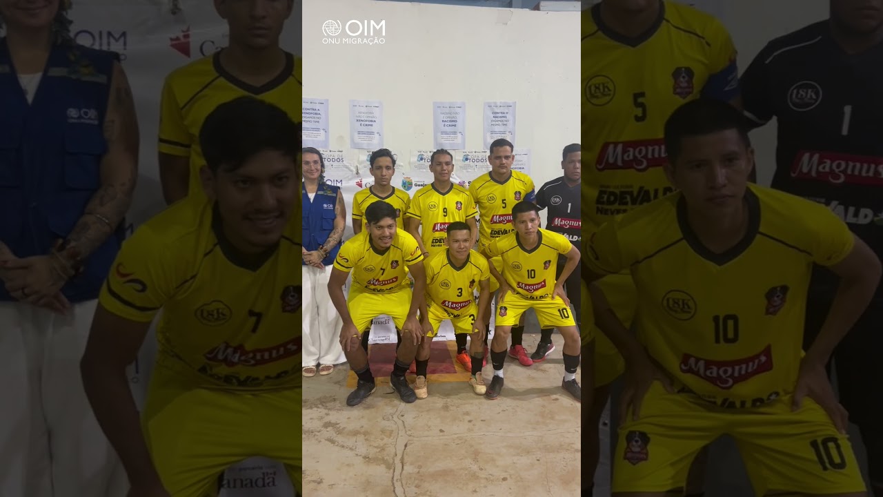 Cup for All: IOM promotes futsal tournament with Brazilians and migrants in North of Brazil