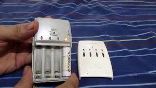 Sony AA Battery Charger Light Blinking (Won