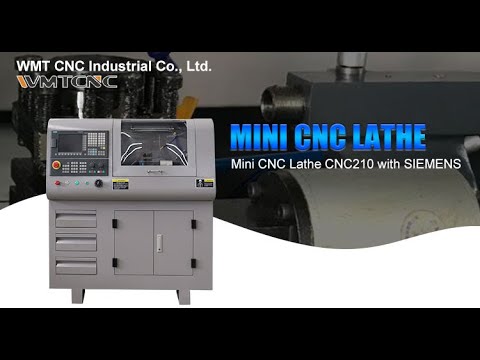 Токарный обрабатывающий центр с револьверной головкой WMT CNC Industrial Co., Ltd CNC210 - Видео c Youtube №1