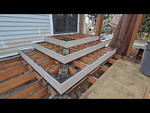 Pre-Fabbing PVC Fascia and Decking