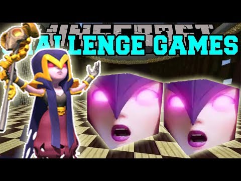 PopularMMOs Pat and Jen Minecraft_ WITCH CHALLENGE GAMES - Lucky Block Mod - Modded Mini-Game