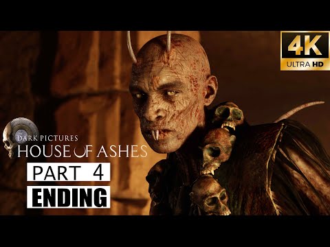 The Dark Pictures Anthology: House of Ashes Ending Gameplay Walkthrough Part 4 [4K-60FPS] PC/PS5