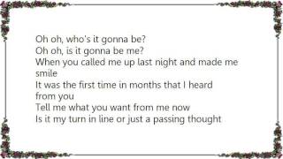 Cherrelle - Who&#39;s It Gonna Be Lyrics