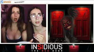 INSIDIOUS THE RED DOOR en OMEGLE I Bromas y sustos con #PelisDeTerror  I Jumpscare Pranks