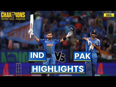 India VS Pakistan Highlights: Virat Kohli Slams 100, IND Beat PAK By 6 Wkts | Ind VS Pak Highlights